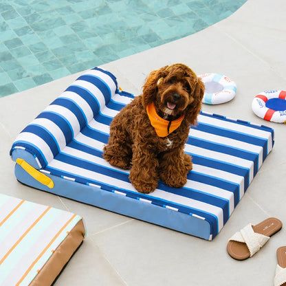Cooling Orthopedic Dog Bed for Small, Medium & Large Dogs, Memory Foam Crate Mat with Cool-Touch Fabric, Water-Resistant, Machine Washable, for Summer