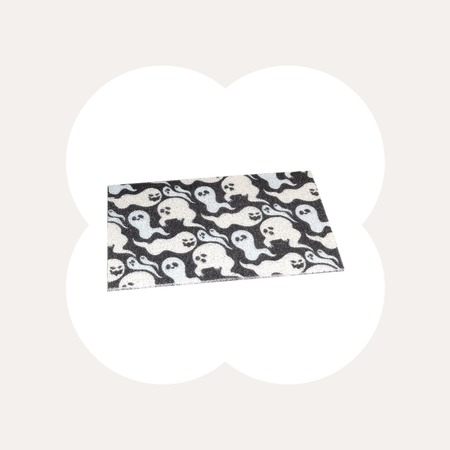 Gothic Cat Litter Mat for Indoor Cats, Litter Trapping Waterproof Non-Slip PVC Rug, Easy Clean Paw-Friendly Mat for Litter Boxes & Bathrooms