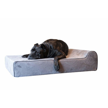 Orthopedic Memory Foam Dog Bed for Large & Extra Large Breeds, Waterproof Washable Big Dog Bed for Arthritic & Senior Dogs, Non-Slip, Chew-Guard Zipper