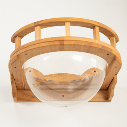 Wall Mounted Cat Bed for Indoor Cats, Clear Bubble Cat Perch Wall Shelf with Removable Dome, Space-Saving Wood Cat Furniture for Napping & Lounging