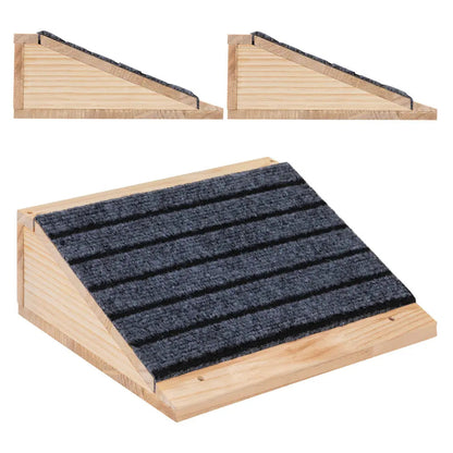 Anti-Slip Dog Stairs for Small & Large Dogs, Portable Pet Steps for Bed, Couch & Sofa, Lightweight Indoor Dog Staircase for Senior Pets & Puppies