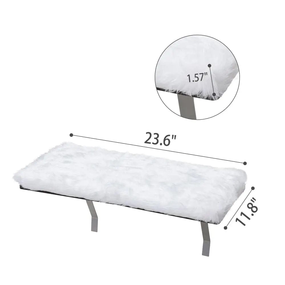 Cat Window Perch Bed for Indoor Cats, Cushioned Sunny Seat with Sturdy Metal Frame, Removable Washable Plush Cover, for Sunbathing, Bird Watching & Naps