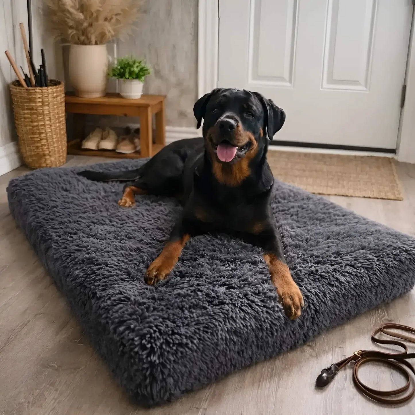 Supportive Orthopedic Pet Pillow for Dogs & Cats, Soft Head & Neck Rest Cushion for Senior Pets & Puppies, for Beds, Crates, Sofas & Sleeping