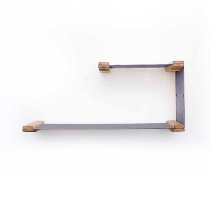Double Decker Wall-Mounted Cat Hammock Set for Multi-Cat Homes, Two-Level Hanging Bed with Privacy Wall, Canvas Cat Wall Furniture for Climbing & Naps