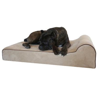Orthopedic Memory Foam Dog Bed for Large & Extra Large Breeds, Waterproof Washable Big Dog Bed for Arthritic & Senior Dogs, Non-Slip, Chew-Guard Zipper