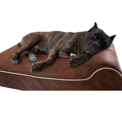 Orthopedic Memory Foam Dog Bed for Large & Extra Large Breeds, Waterproof Washable Big Dog Bed for Arthritic & Senior Dogs, Non-Slip, Chew-Guard Zipper