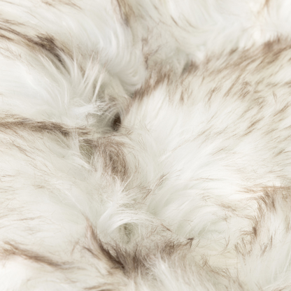 Calming Faux Fur Donut Pet Bed for Small Dogs & Cats, Anti-Anxiety Round Cuddler with Removable Washable Cover, Plush Bed for Sleeping & Napping