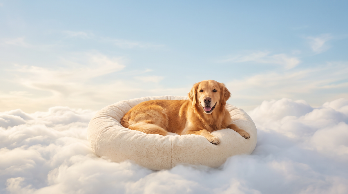 PawSanctuary calming pet bed hero