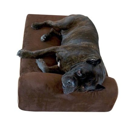 Orthopedic Memory Foam Dog Bed for Large & Extra Large Breeds, Waterproof Washable Big Dog Bed for Arthritic & Senior Dogs, Non-Slip, Chew-Guard Zipper